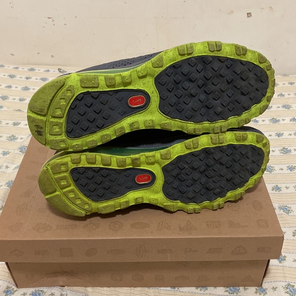 Rare Nike Air Max+ 2011 leather dark grey volt men’s size 10 (1) - Picture 4 of 5